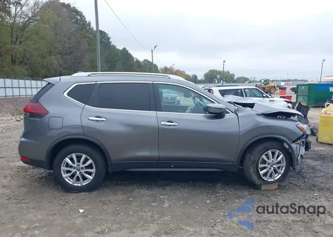 2019 Nissan Rogue Sv z USA, uszkodzony, nr VIN KNMAT2MTXKP553356